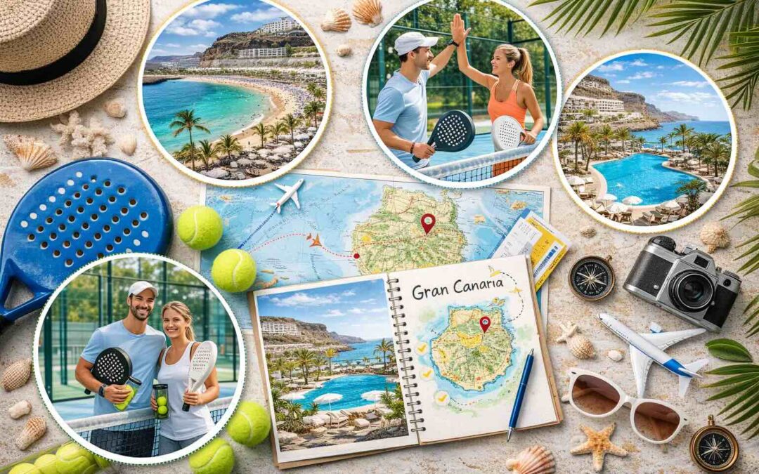 Sådan planlægger du en padelferie til Gran Canaria